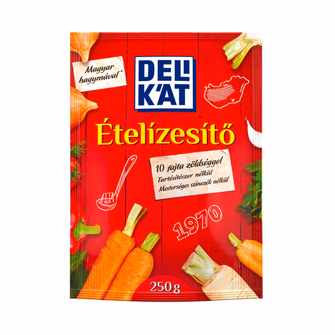 Ételízesítő DELIKÁT jódozott sóval 250 g Ételízesítő DELIKÁT jódozott sóval 250 g