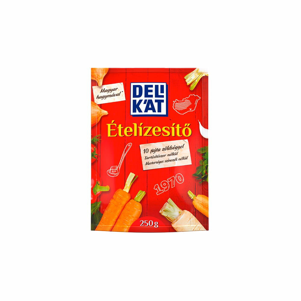 Ételízesítő DELIKÁT jódozott sóval 250 g Ételízesítő DELIKÁT jódozott sóval 250 g