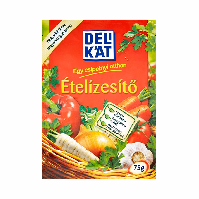 Ételízesítő DELIKÁT jódozott sóval 75 g