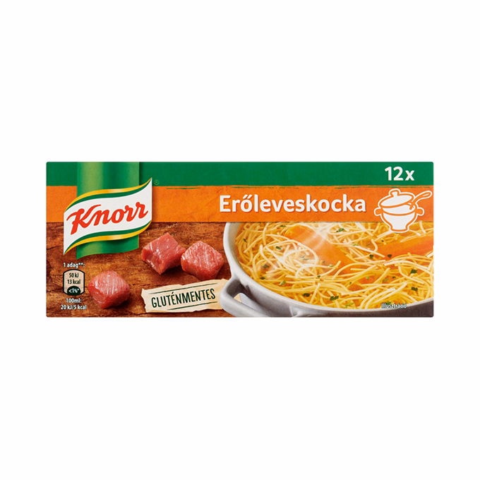Ételízesítő KNORR Erőleveskocka 120 g