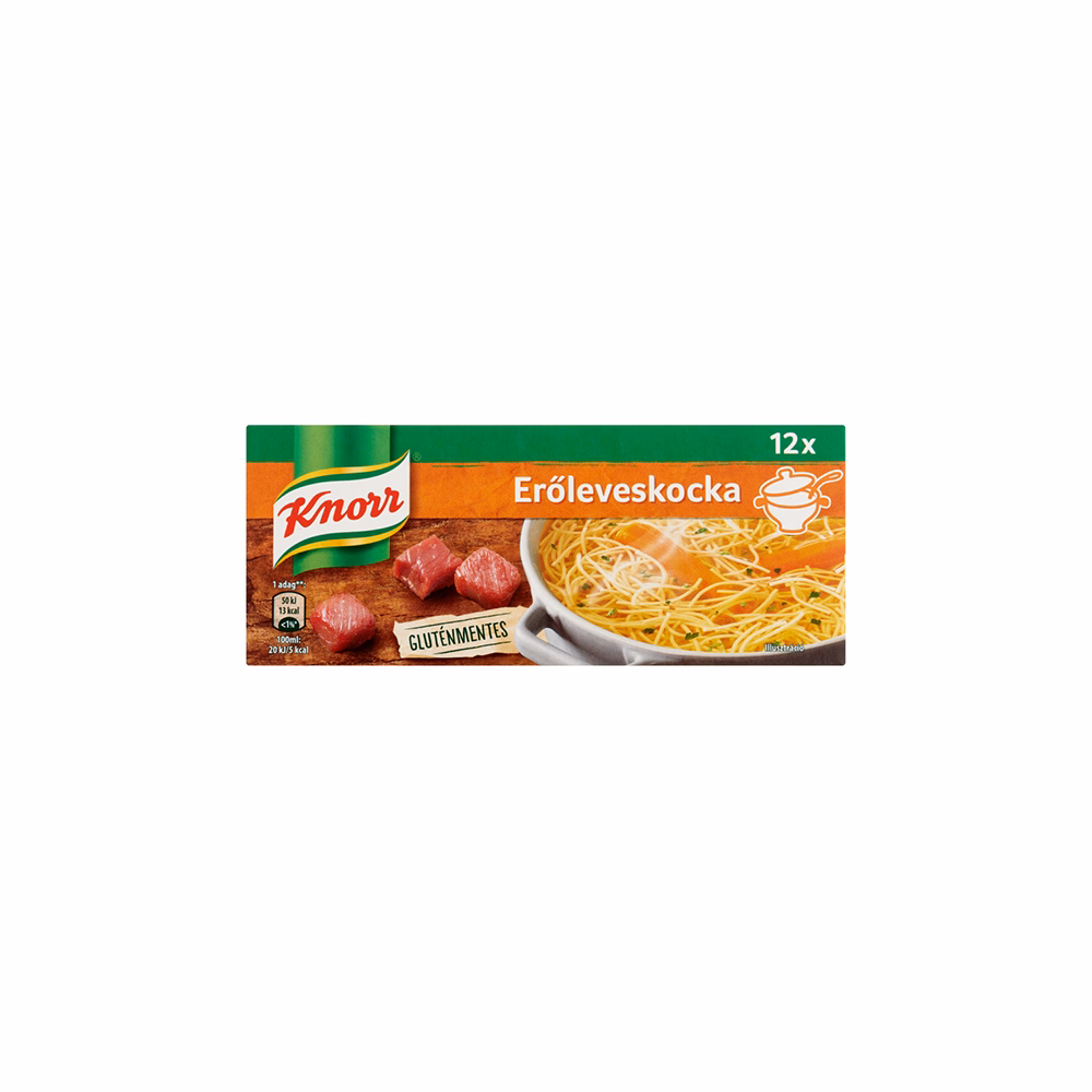 Ételízesítő KNORR Erőleveskocka 120 g
