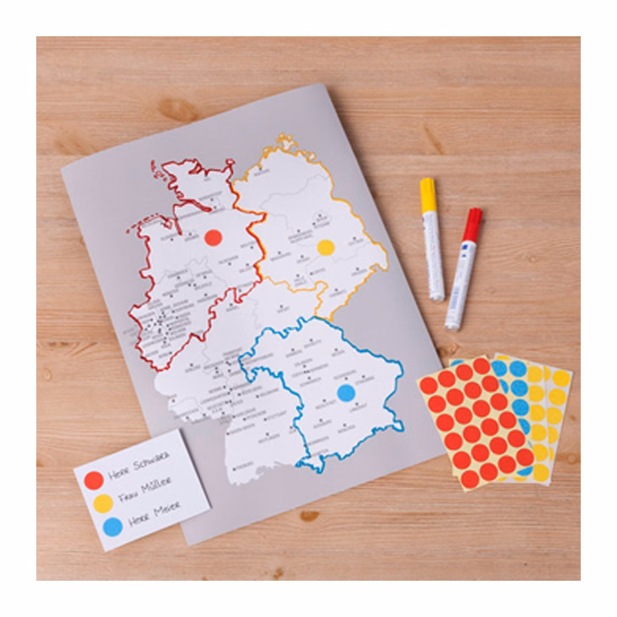 Etikett AVERY 3009 jelölőpont 8mm fekete 416 darabos