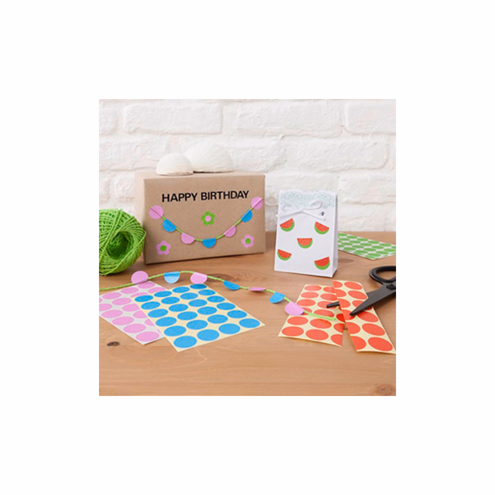 Etikett AVERY 3145 jelölőpont 12mm fehér 270 darabos Etikett AVERY 3145 jelölőpont 12mm fehér 270 darabos