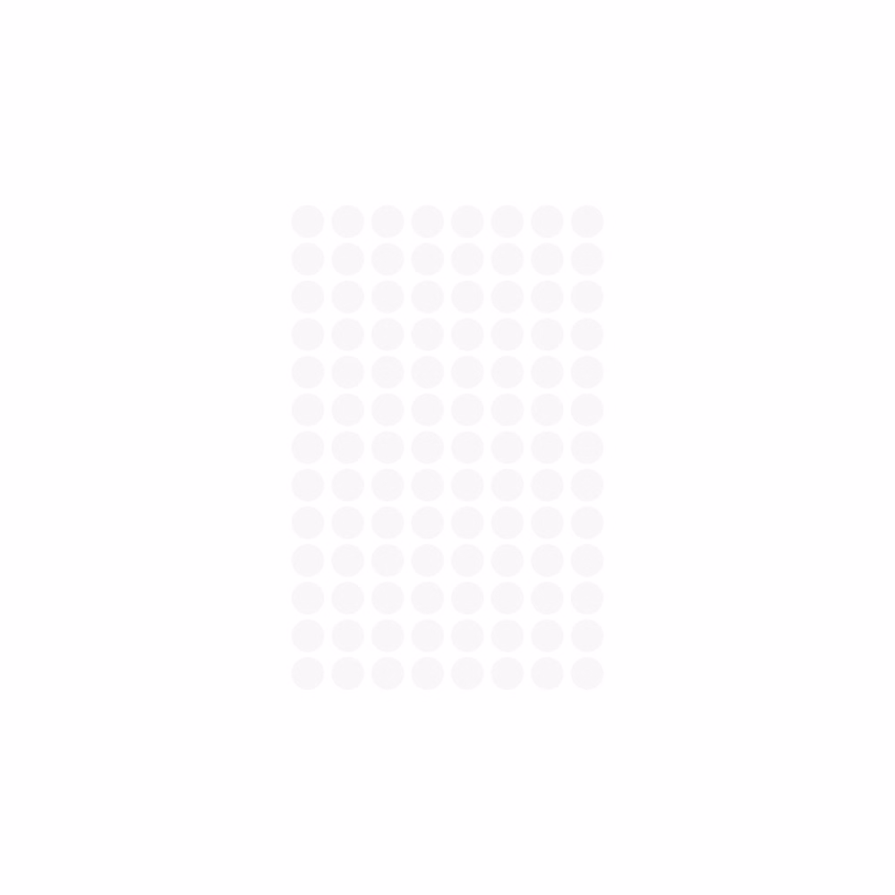 Etikett AVERY 3175 jelölőpont 8mm fehér 416 darabos