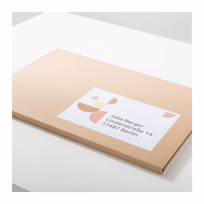 Etikett AVERY L4734REV-100 199,6x143,5 mm univerzális visszaszedhető 200 címke/doboz 100 ív/doboz