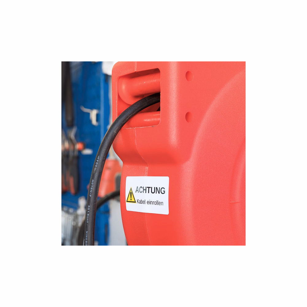 Etikett AVERY L4774-20 99,1x139mm időjárásálló poliészter fehér 80 címke/doboz 20 ív/doboz