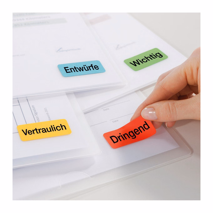 Etikett AVERY L6033-20 63,5x33,9mm univerzális zöld 480 címke/doboz 20 ív/doboz