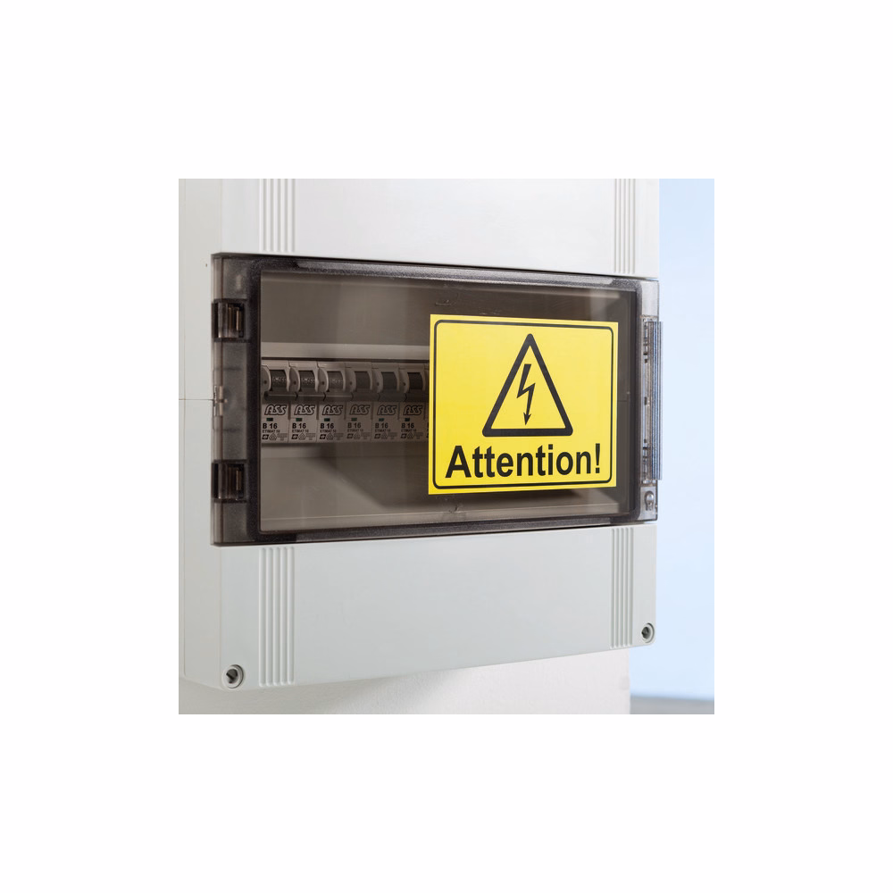 Etikett AVERY L6130-20 210x148mm sárga időjárásálló 40 címke/doboz 20 ív/doboz