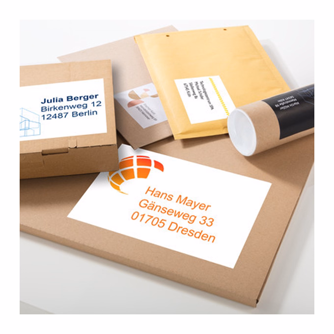 Etikett AVERY L7165-100 99,1x 67,7mm univerzális fehér 800 címke/doboz 100 ív/doboz