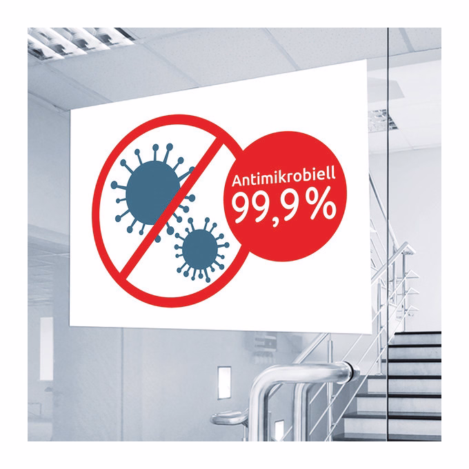 Etikett AVERY L8002-10 210x148mm antimikrobiális fehér 20 címke/doboz 10 ív/doboz