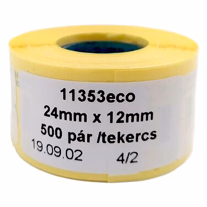 Etikett DYMO Label Writer 12x24 mm 1000 darabos Etikett DYMO Label Writer 12x24 mm 1000 darabos