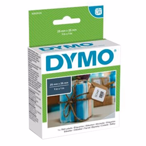 Etikett DYMO Label Writer 25x25 mm 750 darabos