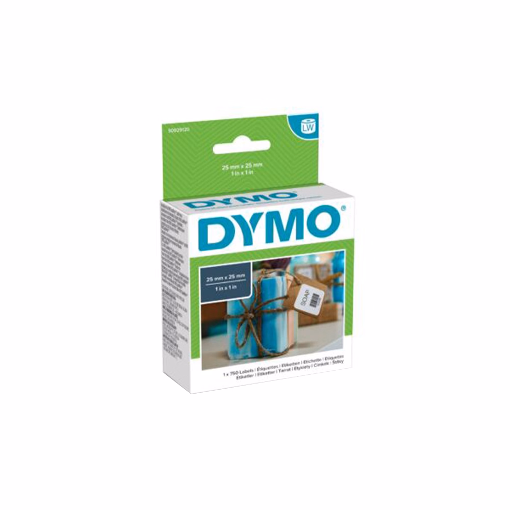 Etikett DYMO Label Writer 25x25 mm 750 darabos
