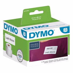 Etikett DYMO Label Writer 41x89 mm 300 darabos