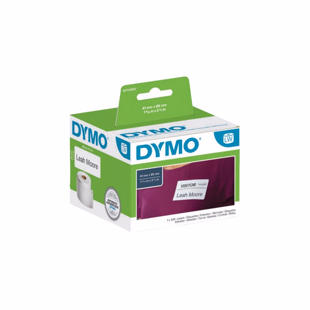 Etikett DYMO Label Writer 41x89 mm 300 darabos