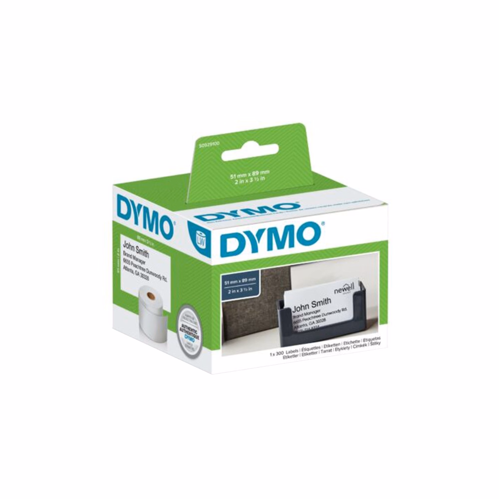 Etikett DYMO Label Writer 51x89 mm 300 darabos