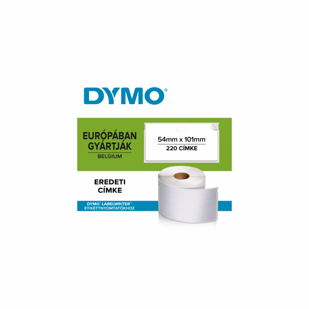 Etikett DYMO Label Writer 54x101 mm fehér 220 darabos