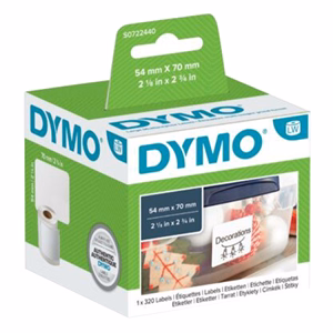 Etikett DYMO Label Writer 54x70 mm 320 darabos