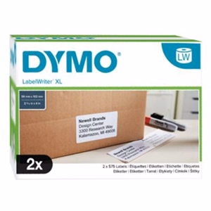 Etikett DYMO Label Writer 59x102 mm 2 tekecs/doboz