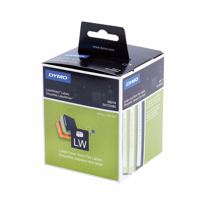 Etikett DYMO Label Writer 59x190 mm 110 darabos fehér
