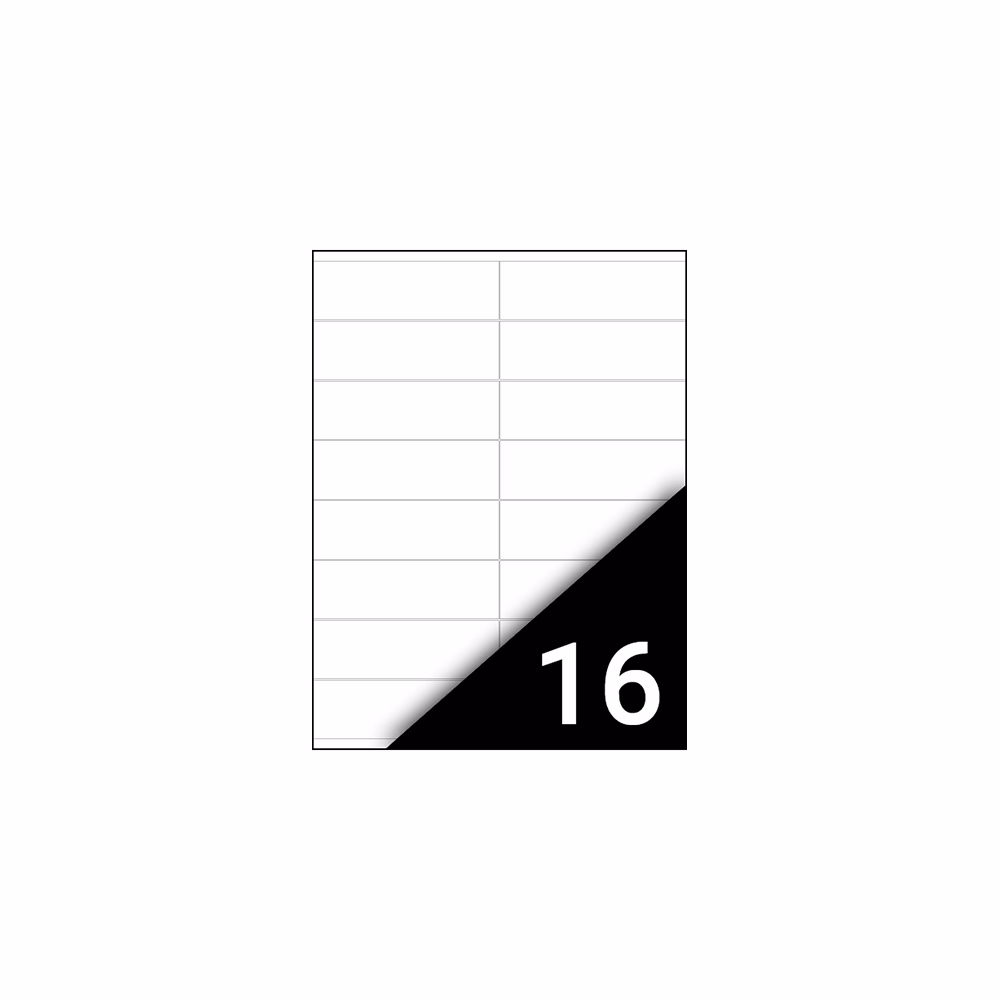 Etikett FORTUNA 105x35mm univerzális 1600 címke/doboz 100 ív/doboz