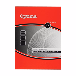 Etikett OPTIMA 32108 kör 40mm 2400 címke/doboz 100 ív/doboz Etikett OPTIMA 32108 kör 40mm 2400 címke/doboz 100 ív/doboz