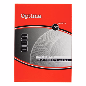 Etikett OPTIMA 32141 210x99mm 300 címke/doboz 100 ív/doboz