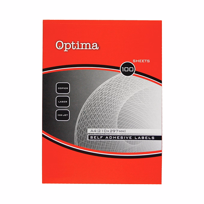 Etikett OPTIMA 32141 210x99mm 300 címke/doboz 100 ív/doboz
