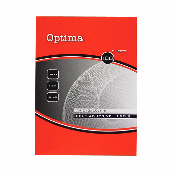 Etikett OPTIMA 32143 192x70mm 400 címke/doboz 100 ív/doboz