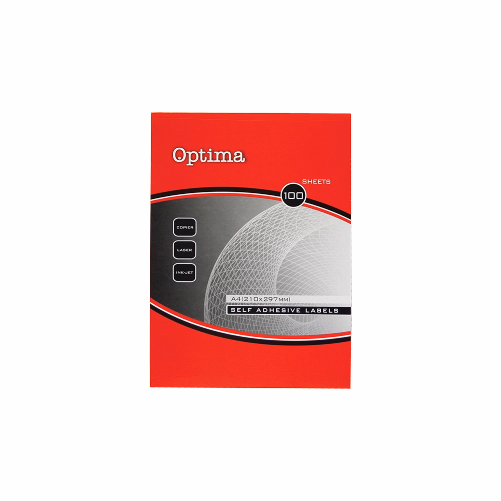 Etikett OPTIMA 32143 192x70mm 400 címke/doboz 100 ív/doboz