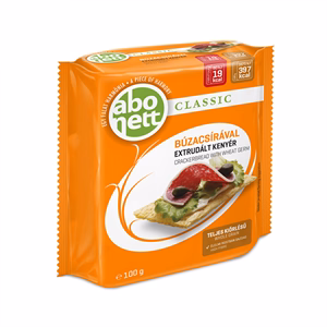 Extrudált kenyér ABONETT búzacsírával 100 g