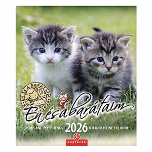 Falinaptár CSG 190x220mm álló Én és a barátaim 2026.