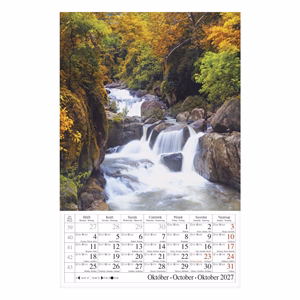 Falinaptár CSG 210x320mm álló Erdeink világa 2027