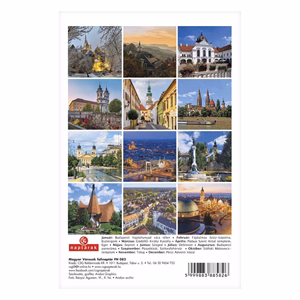 Falinaptár CSG 210x320mm álló Magyar városok 2027