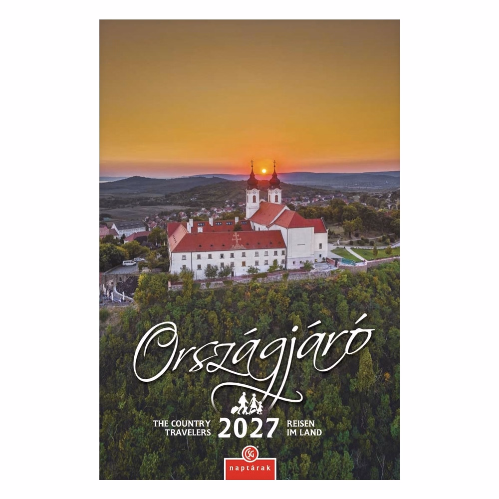 Falinaptár CSG 210x320mm álló Országjáró 2027