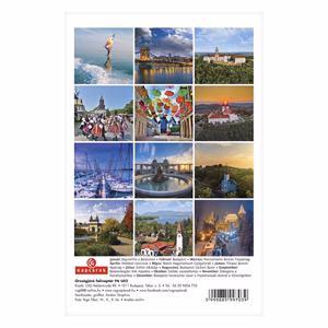 Falinaptár CSG 210x320mm álló Országjáró 2027