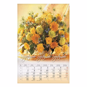 Falinaptár CSG 210x320mm álló Virág 2026.