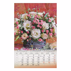 Falinaptár CSG 210x320mm álló Virág 2026.