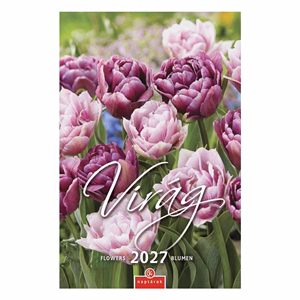 Falinaptár CSG 210x320mm álló Virág 2027