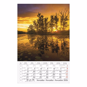 Falinaptár CSG 210x320mm álló Vizeink világa 2026.