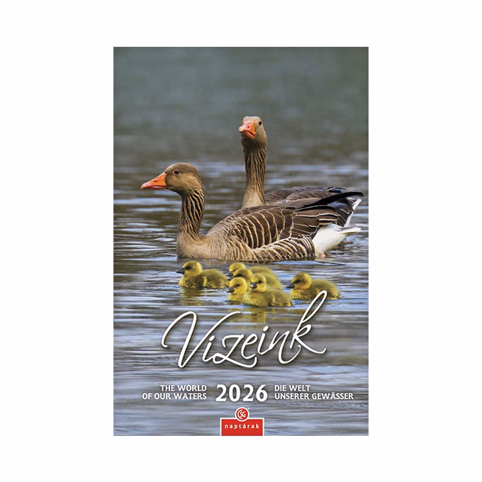 Falinaptár CSG 210x320mm álló Vizeink világa 2026.