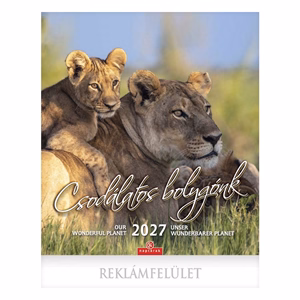 Falinaptár CSG 300x340mm álló Csodálatos bolygónk 2027