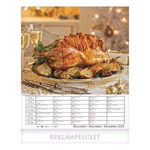 Falinaptár CSG 300x340mm álló Nemzetközi konyha 2026.