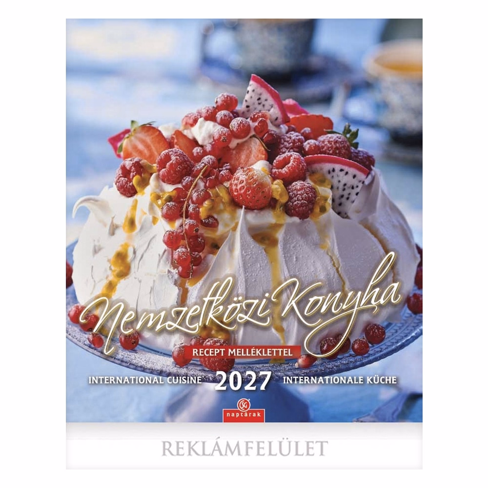 Falinaptár CSG 300x340mm álló Nemzetközi konyha 2027