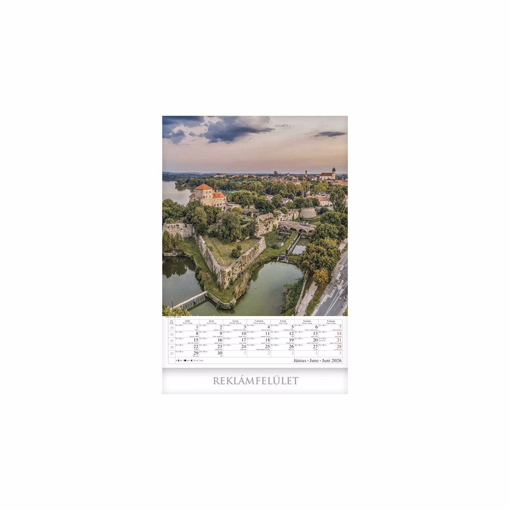 Falinaptár CSG 335x455mm álló Magyarország 2026.