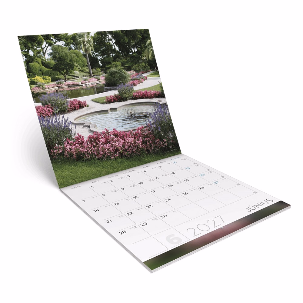 Falinaptár LIZZYCALENDAR 300x600mm álló Díszkertek 2027