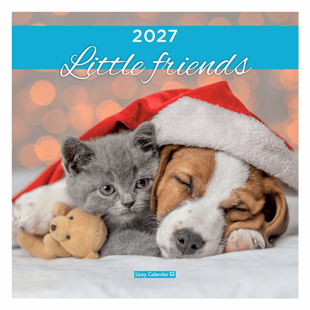 Falinaptár LIZZYCALENDAR 300x600mm álló Little Friends 2027