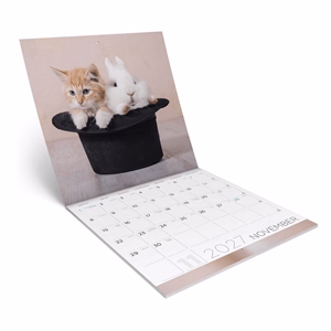 Falinaptár LIZZYCALENDAR 300x600mm álló Little Friends 2027