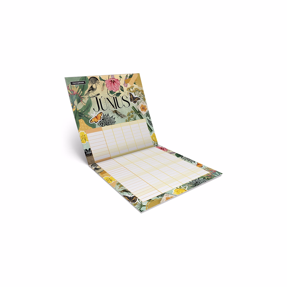 Falinaptár LIZZY CARD 300x600mm álló Anyu tervezője Scrapbook Style 2026.