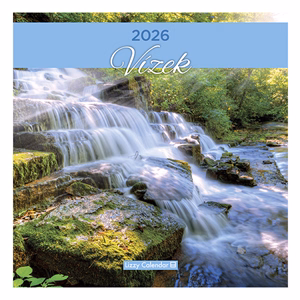 Falinaptár LIZZY CARD 300x600mm álló Vizek 2026. Falinaptár LIZZY CARD 300x600mm álló Vizek 2026.